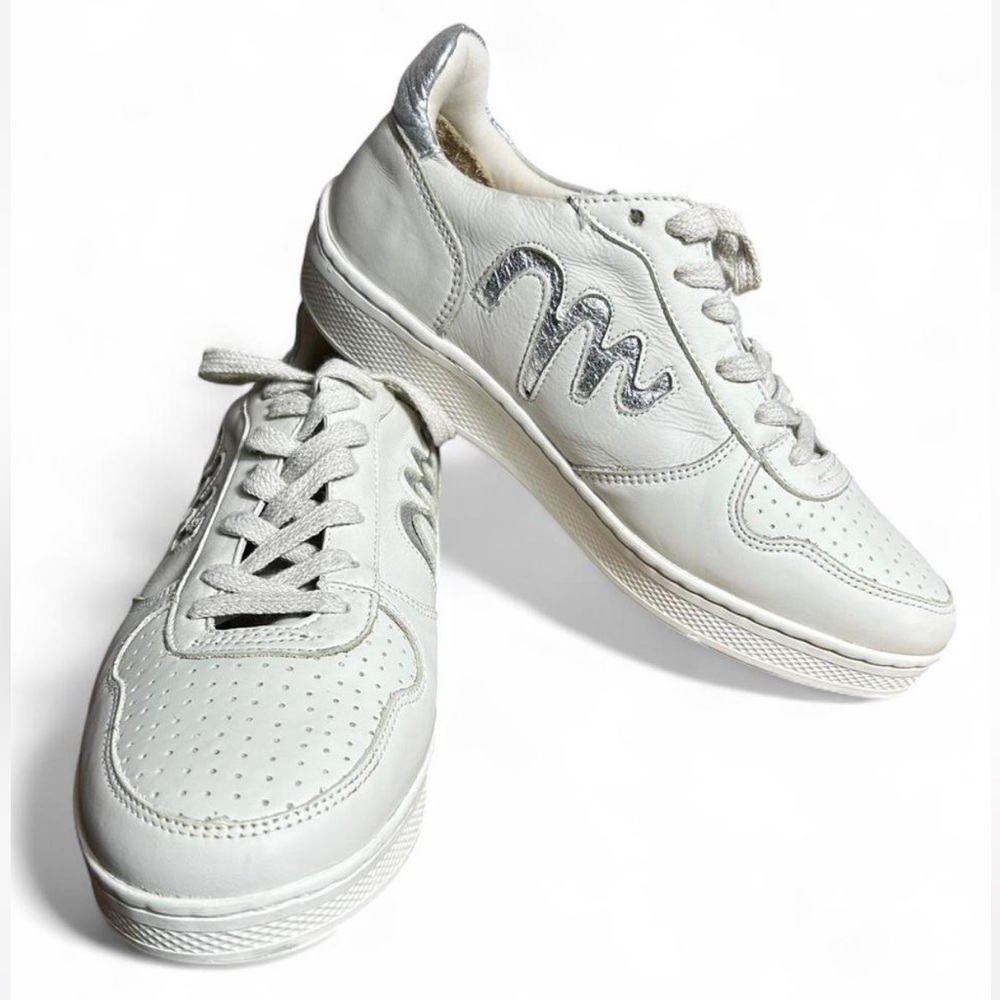 SANDRO MOSCOLONI White Sneakers Size 8